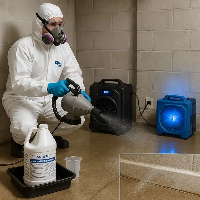 Sanitization and Odor Removal process in Russell, GA