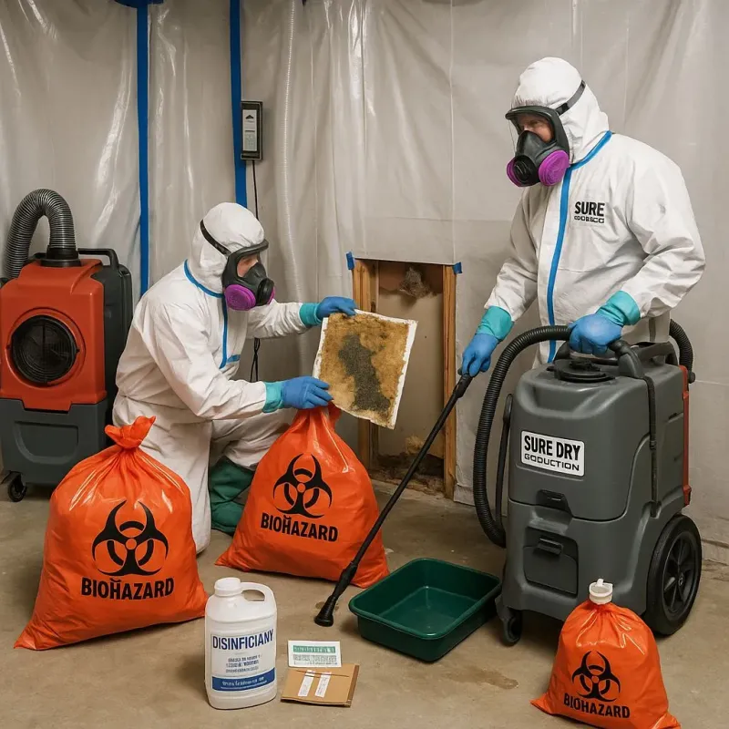 Contaminated Water Handling Protocols process in Russell, GA