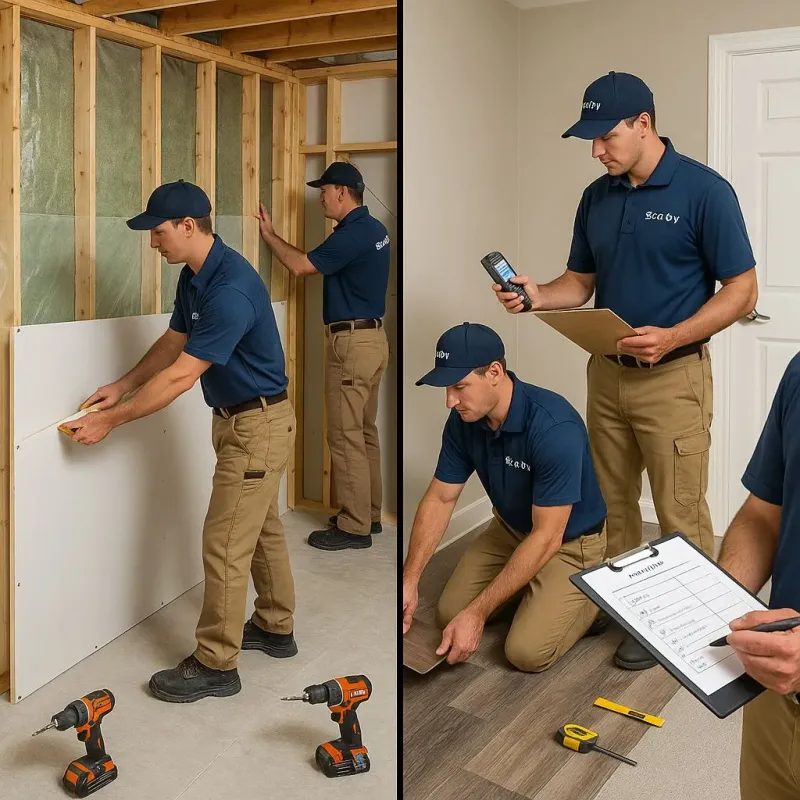 Repairs and Reconstruction process in Russell, GA