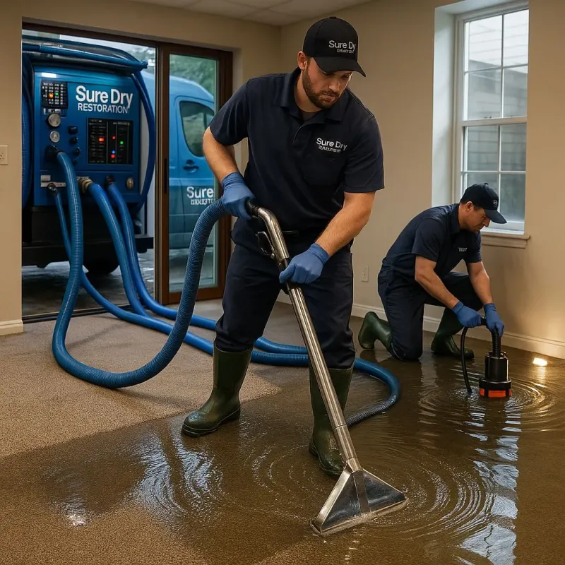 Water Extraction and Removal process in Russell, GA